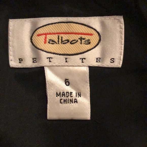 Talbots black cocktail dress - Picture 5 of 6